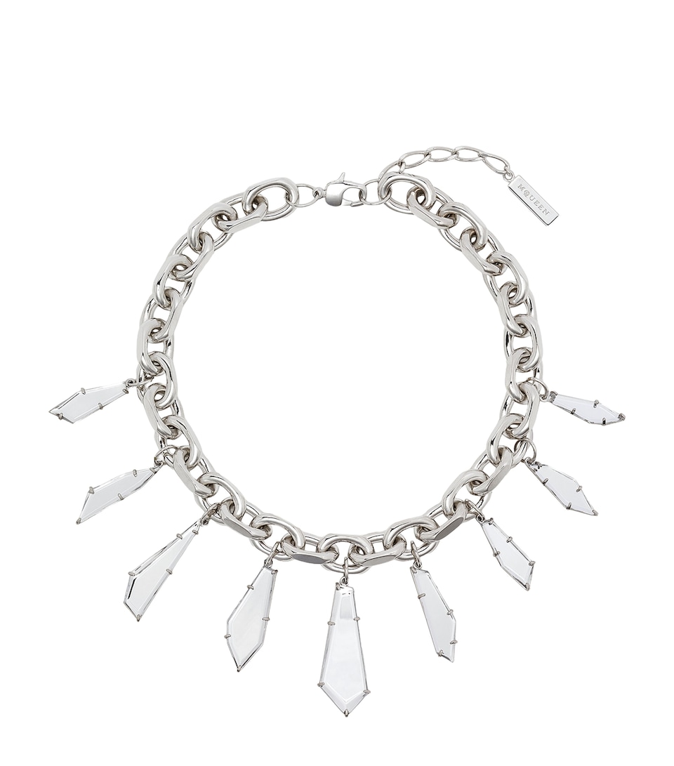 McQueen Mirror Fragment Necklace