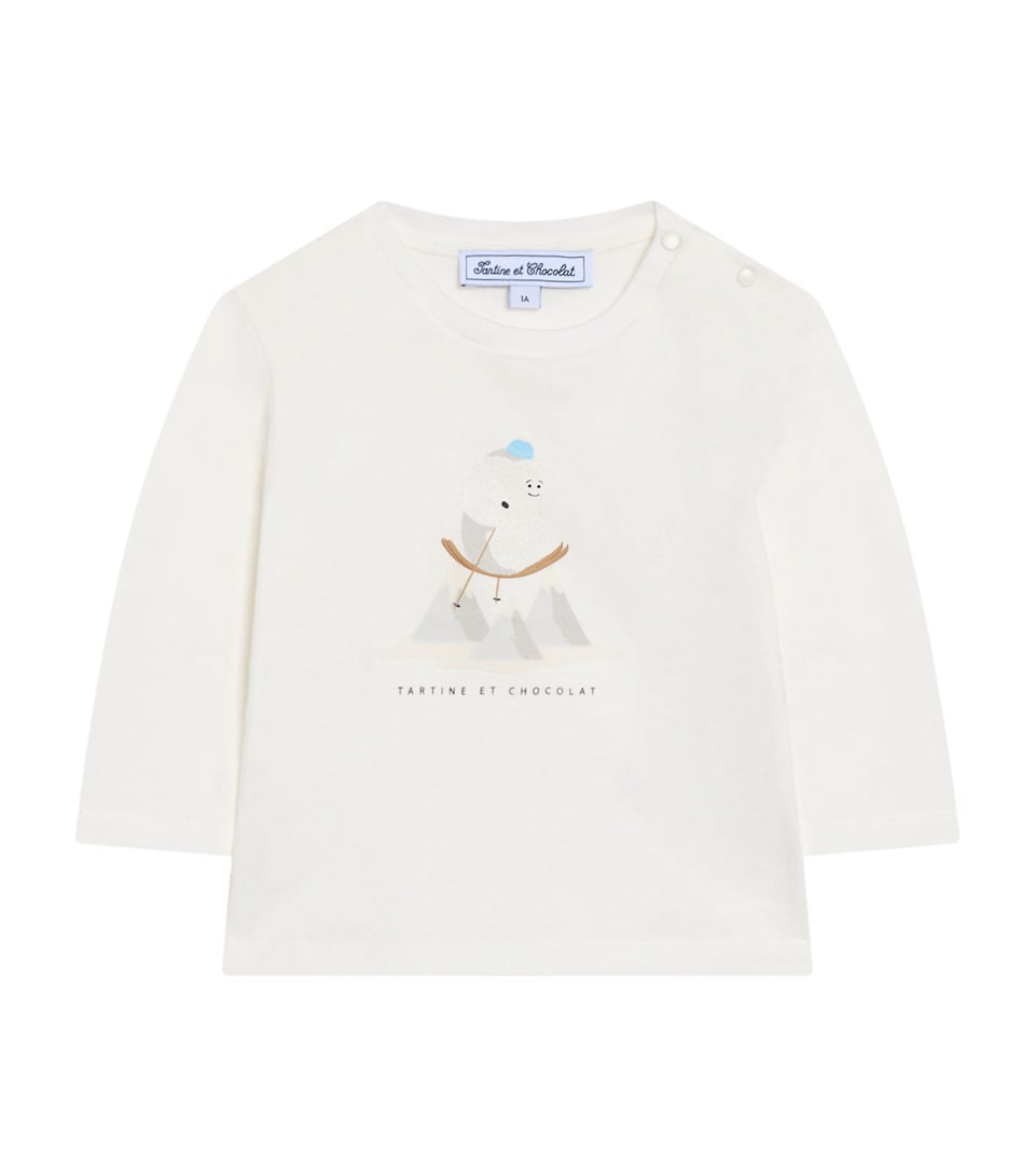 Snowman Print Sweatshirt (3 Months-4 Years)