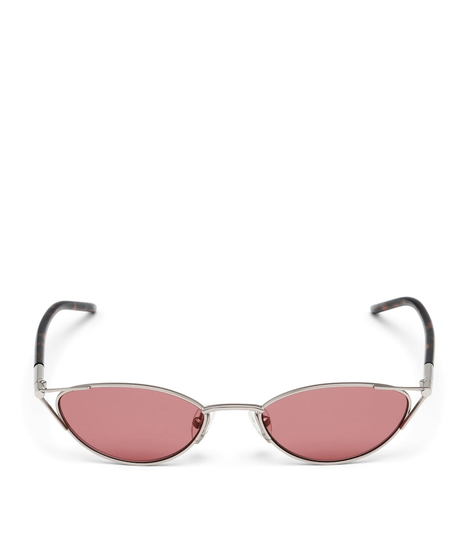 Tortoiseshell Oval Sunglasses
