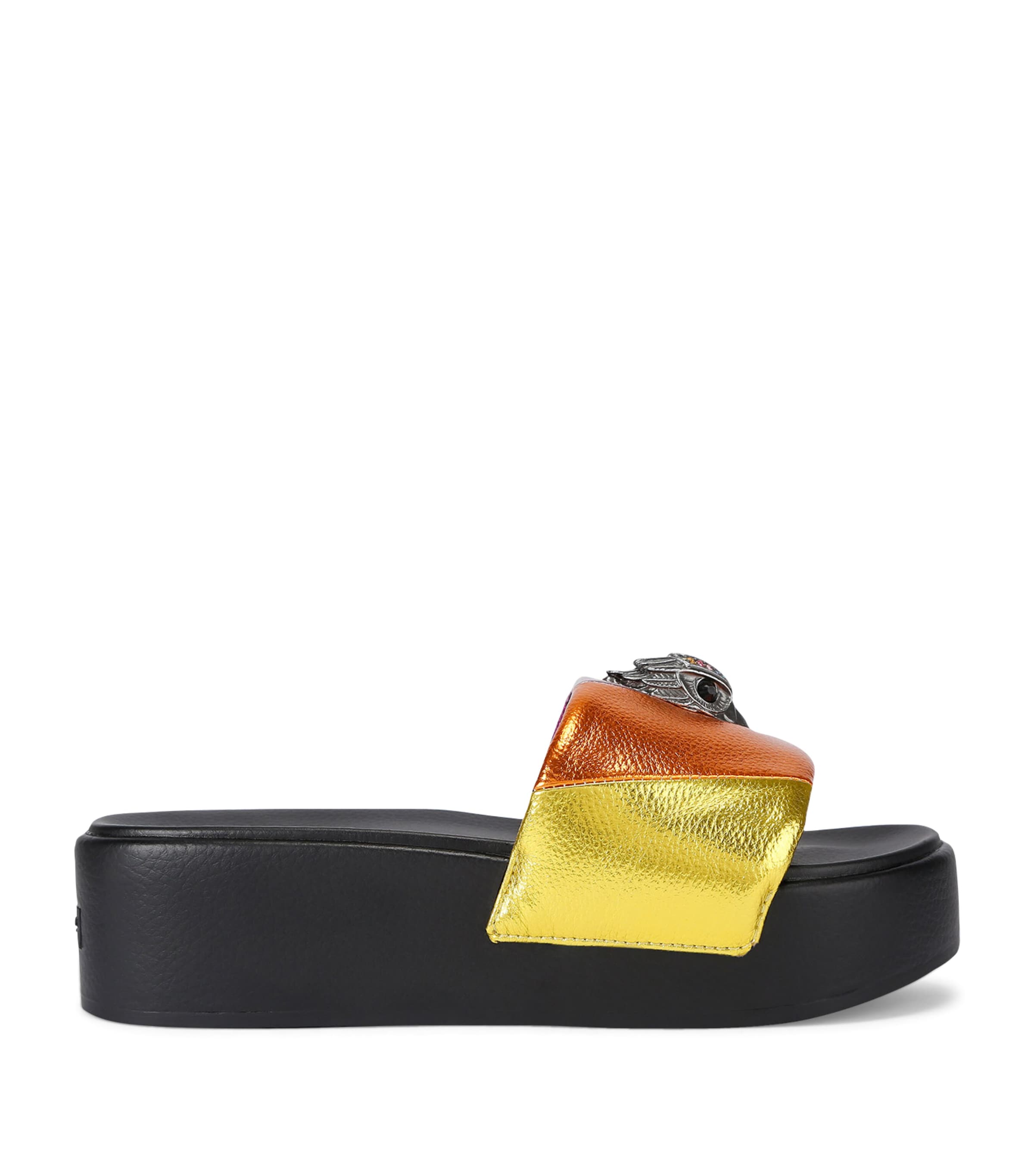 Kurt Geiger London Meena Eagle Platform Slides Mult/other