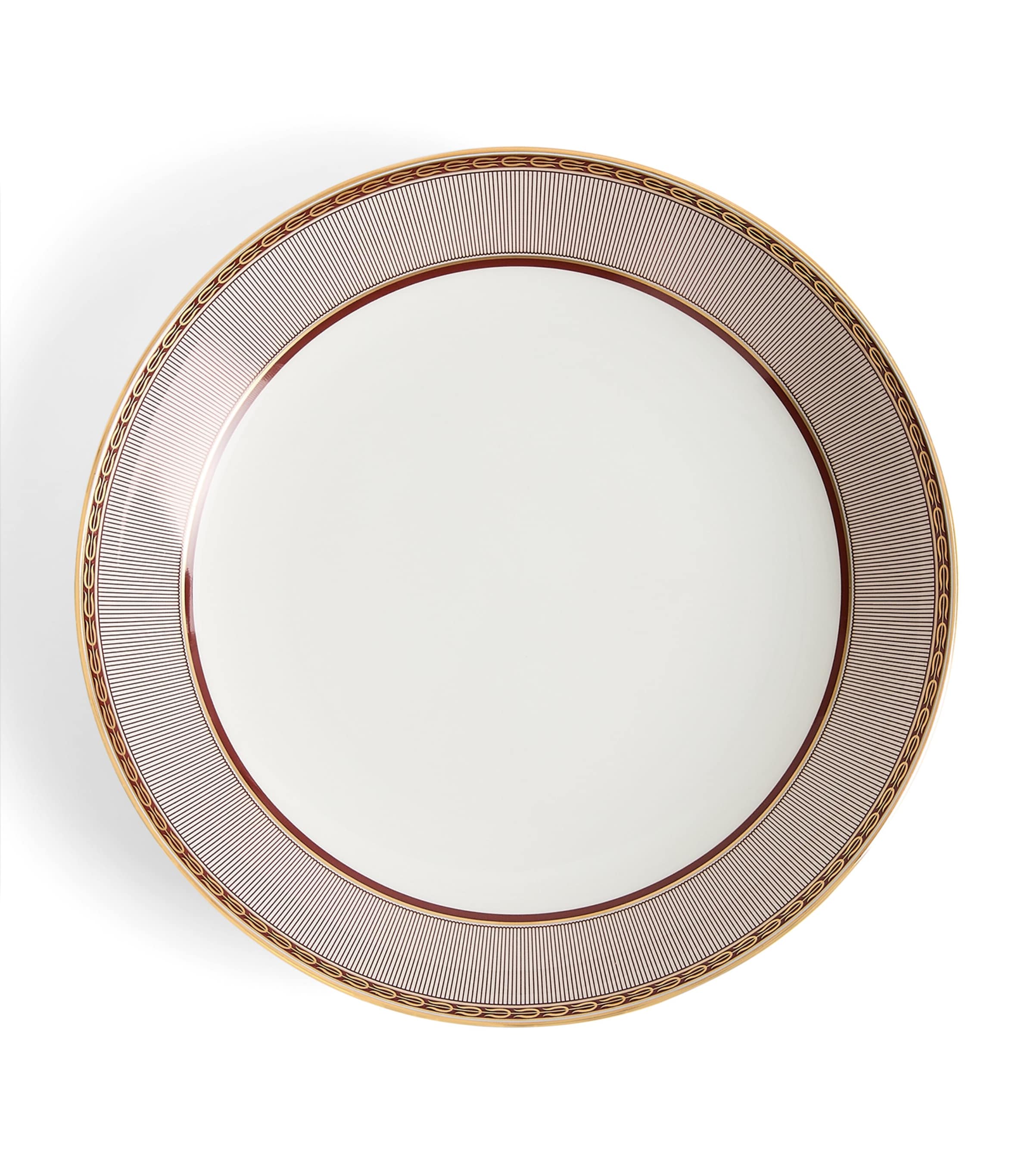 Wedgwood Red Splendour Deep Plate (22cm) Red