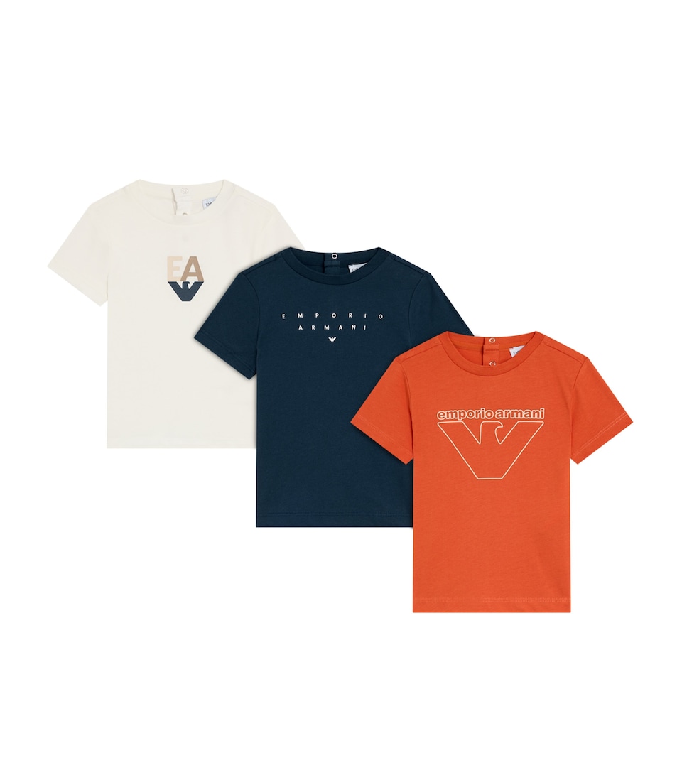 Pack of 3 Logo Short-Sleeve T-Shirts (6-36 Months)
