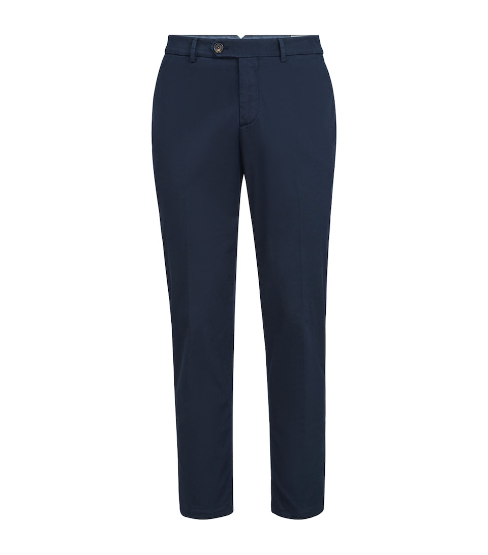 Pima Cotton Comfort Gabardine Trousers