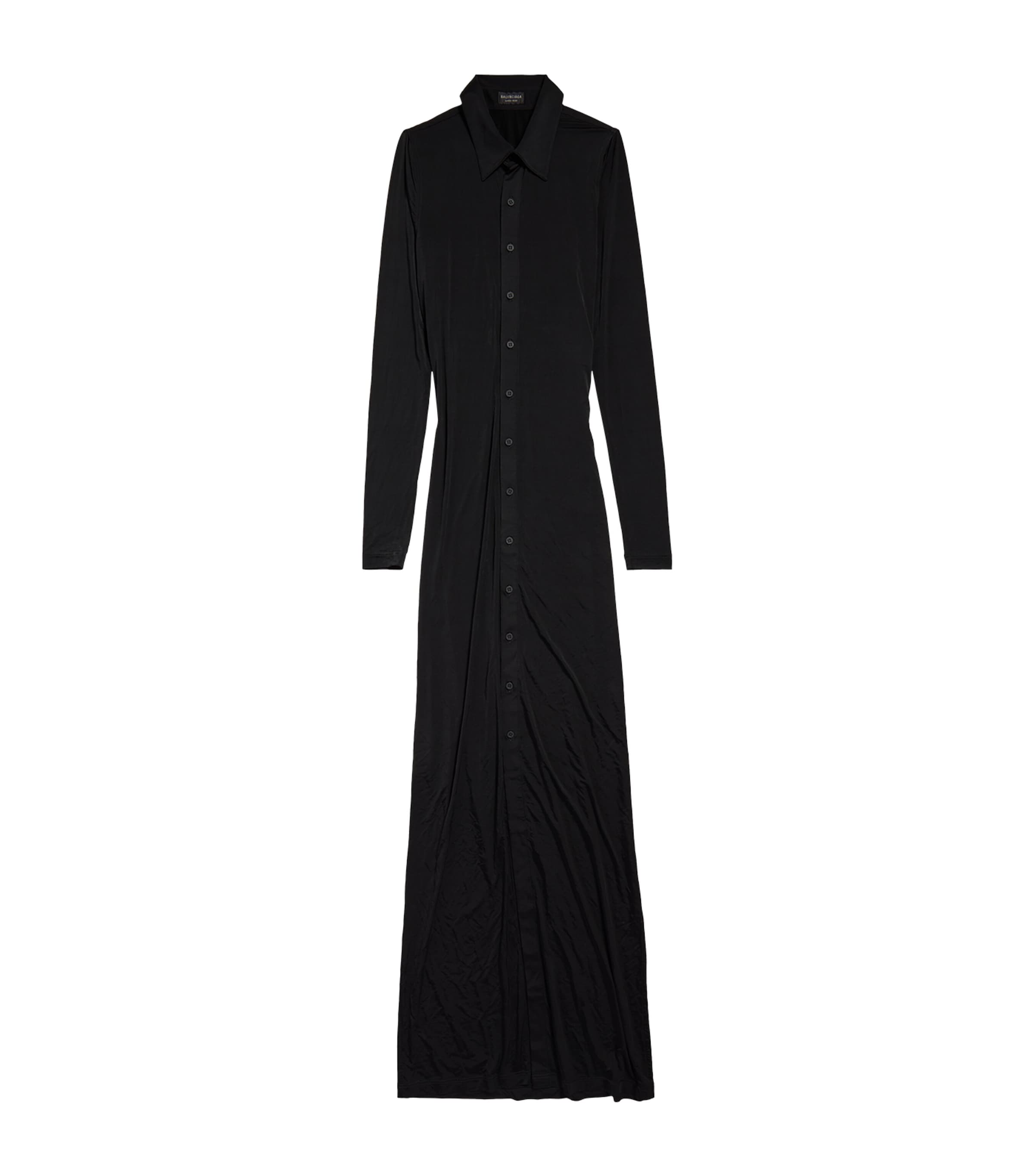 Long-Sleeve Maxi Dress