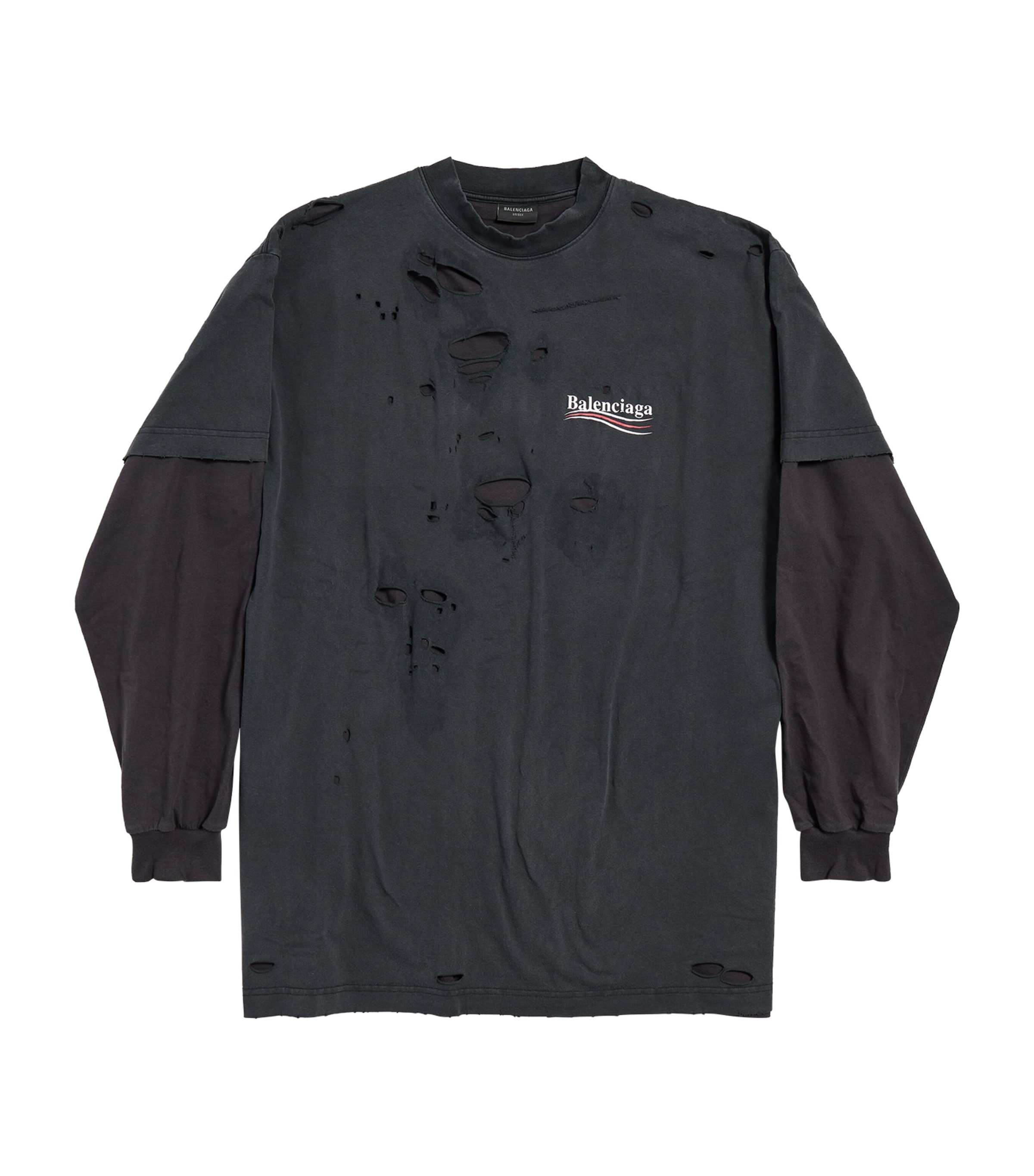 Cotton Political Campaign Long-Sleeve T-Shirt