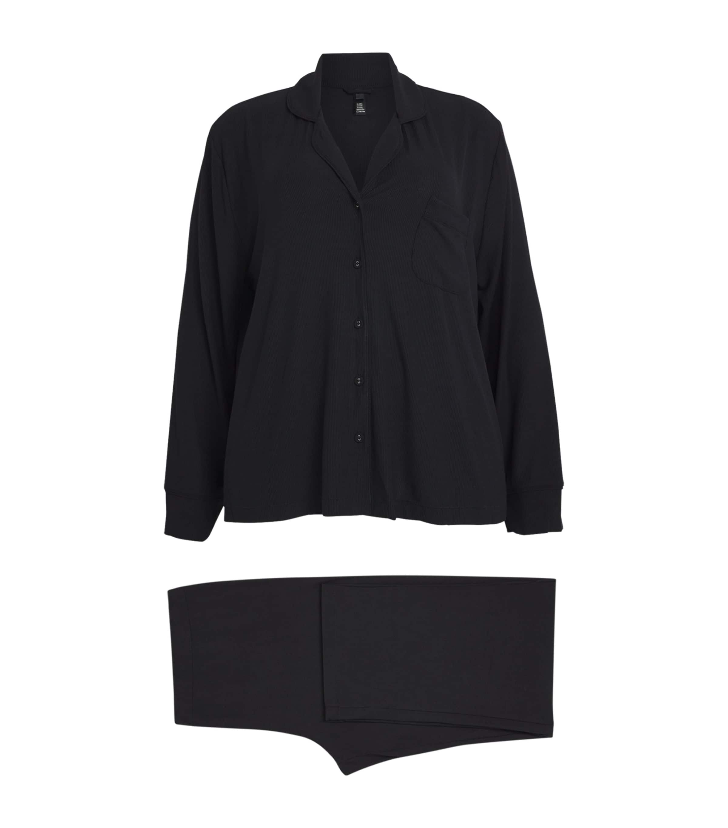 Soft Lounge Ribbed Pyjama Set