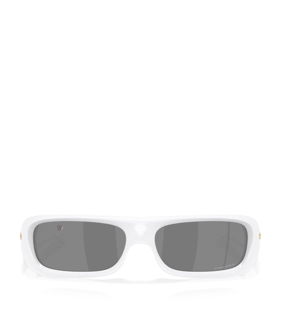 Oakley Permian Rectangle Sunglasses White