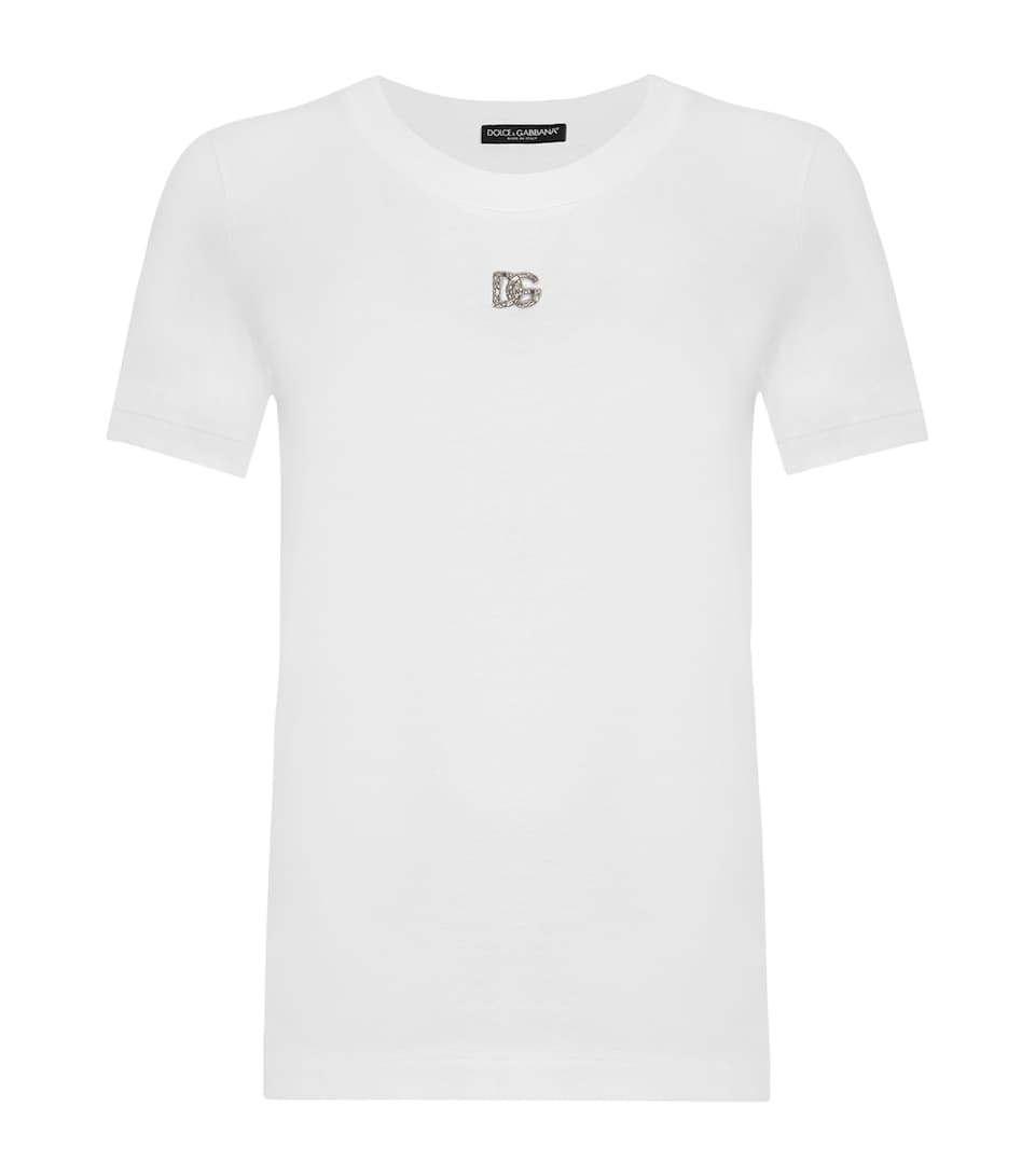 Rhinestone-Logo T-Shirt