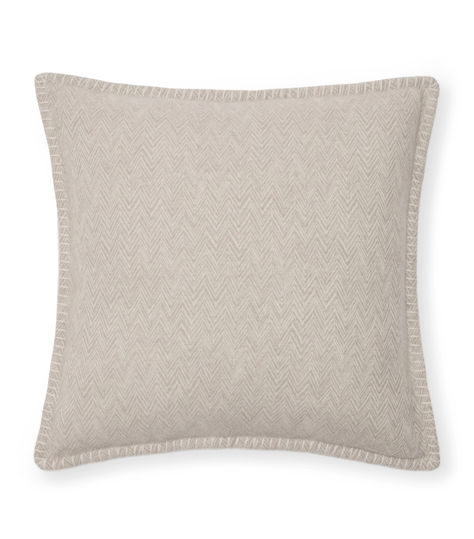 Missoni Wool-Cashmere Camelia Cushion (45cm x 45cm) Natural