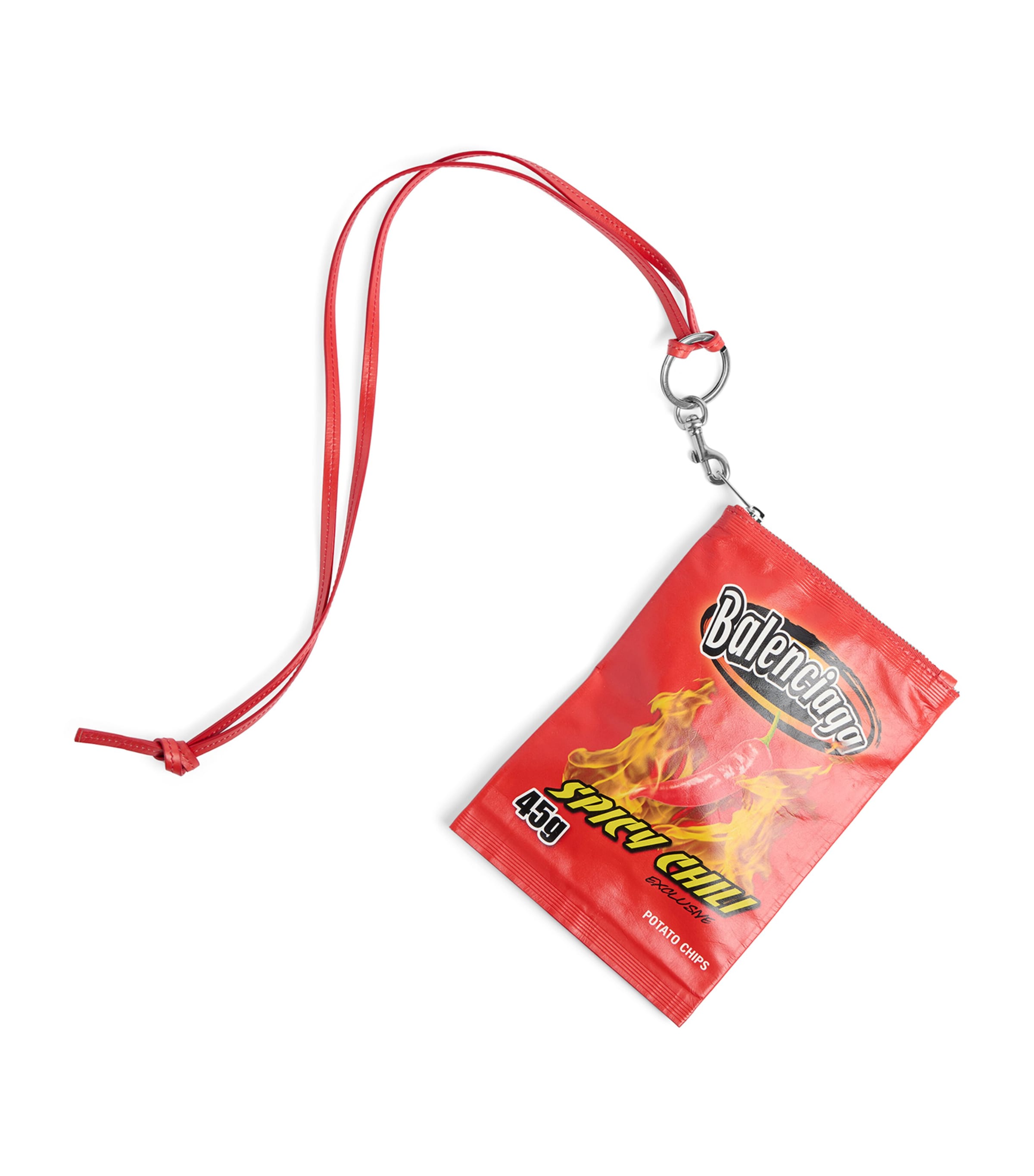 Calf Leather Chips Phone Pouch