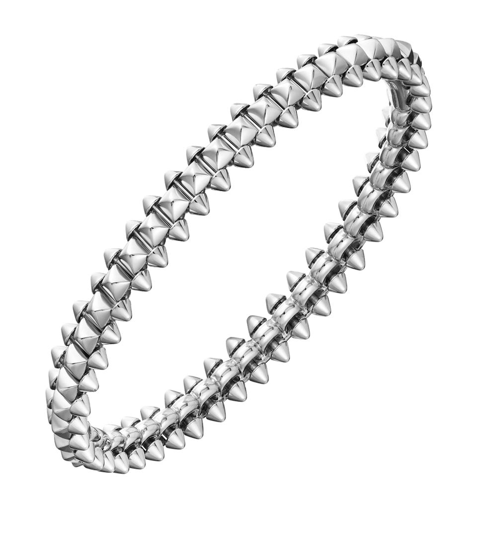 Medium White Gold Clash de Cartier Bracelet
