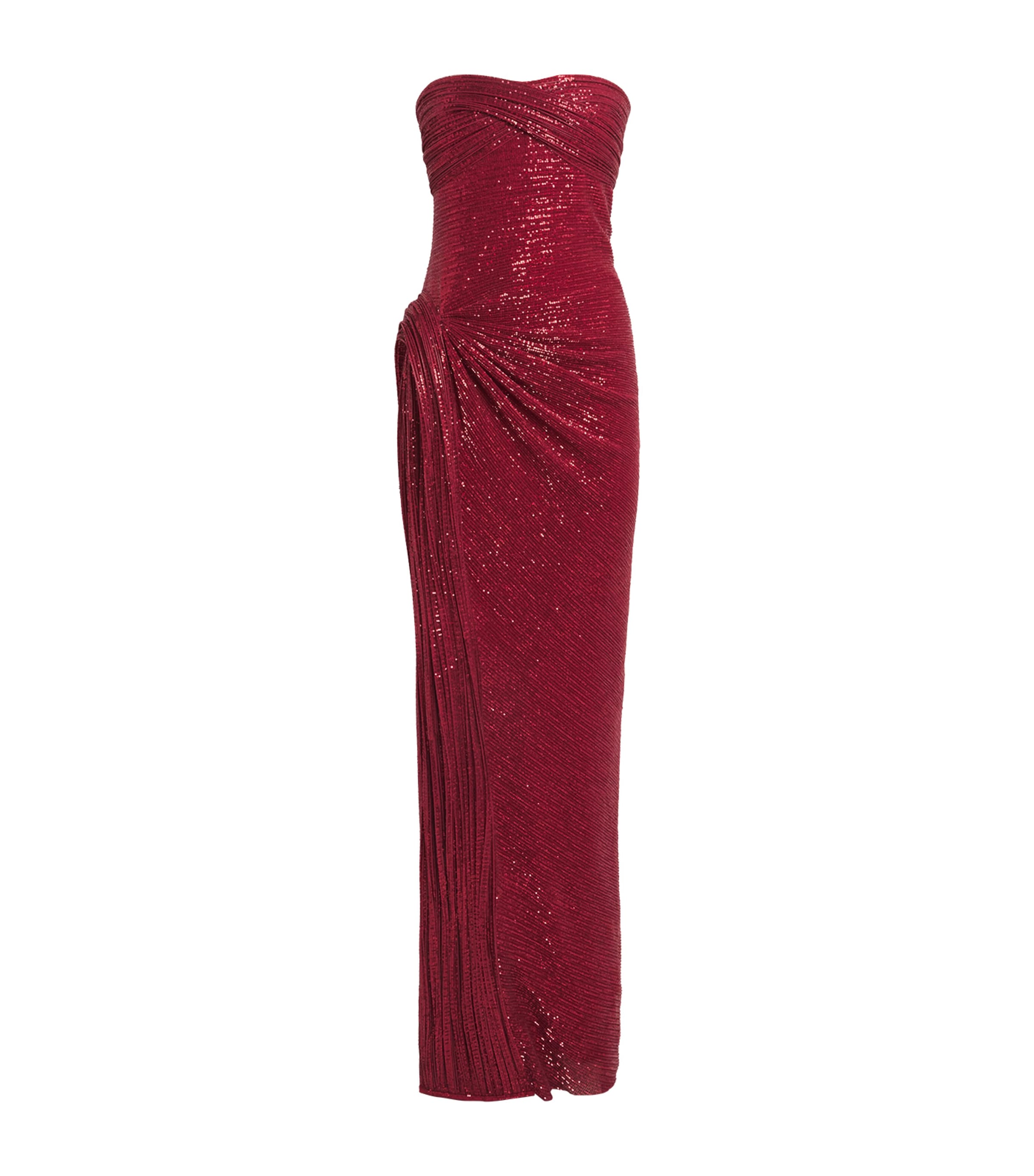 Off-The-Shoulder Solar Gown