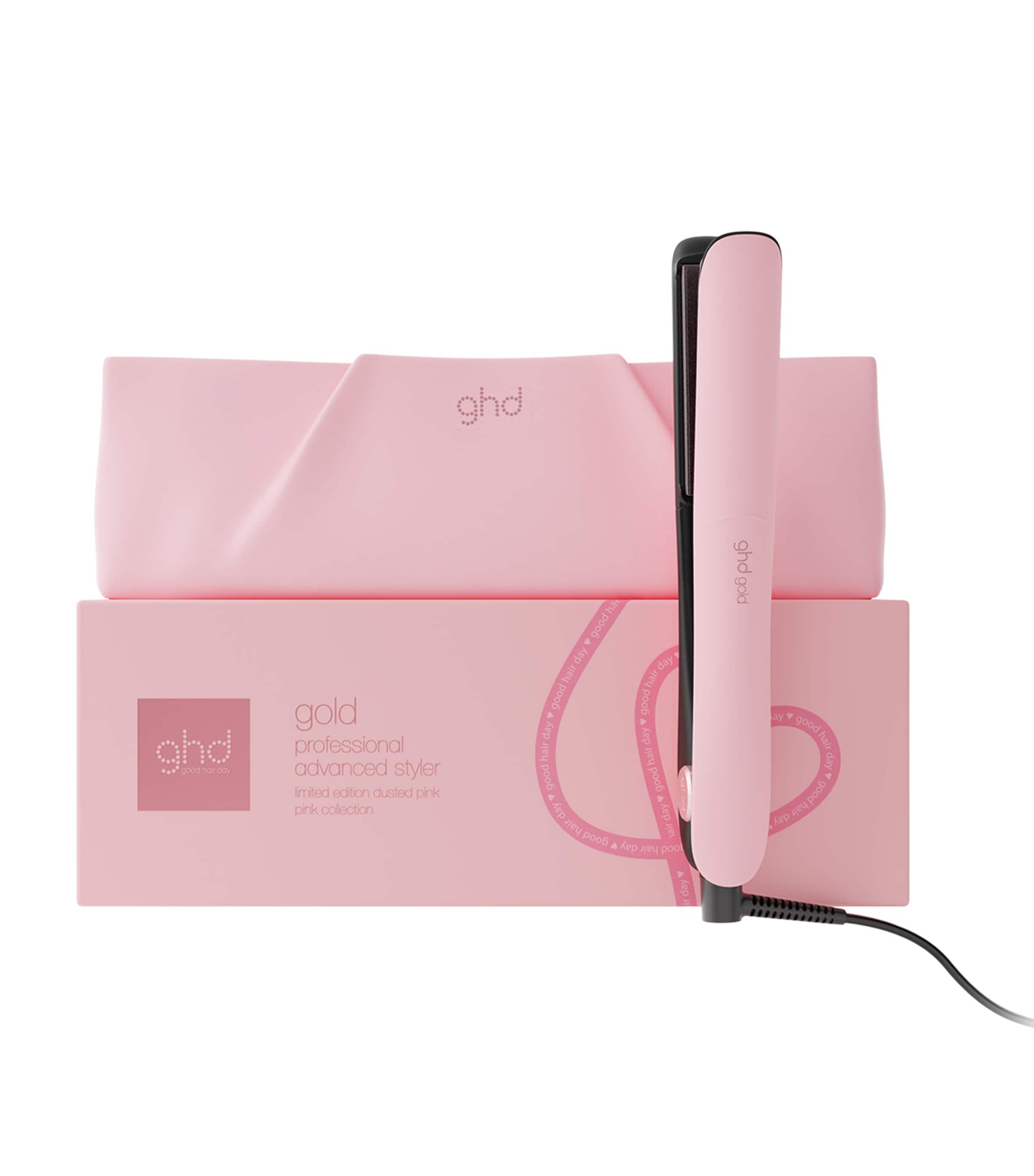 ghd Pink Collection Gold Hair Straightener Pink