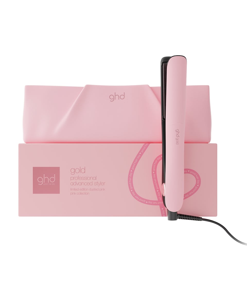 ghd Pink Collection Gold Hair Straightener Pink