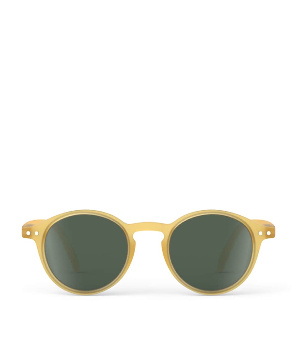 IZIPIZI KIDS #d Round Sunglasses (3-5 Years) Yellow Honey