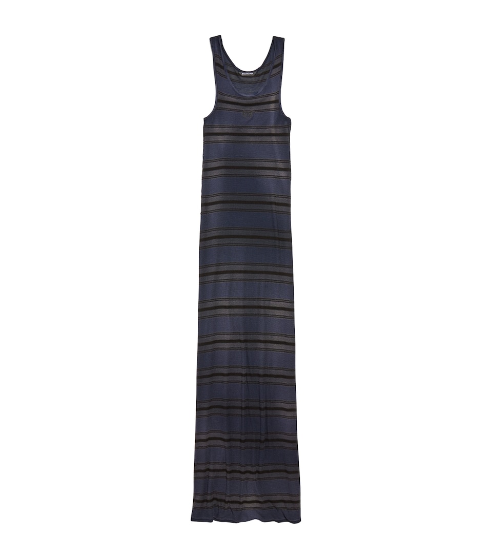 Cotton-Blend Tank Top Maxi Dress