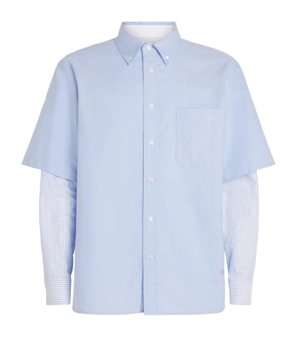 Cotton Double-Sleeve Shirt