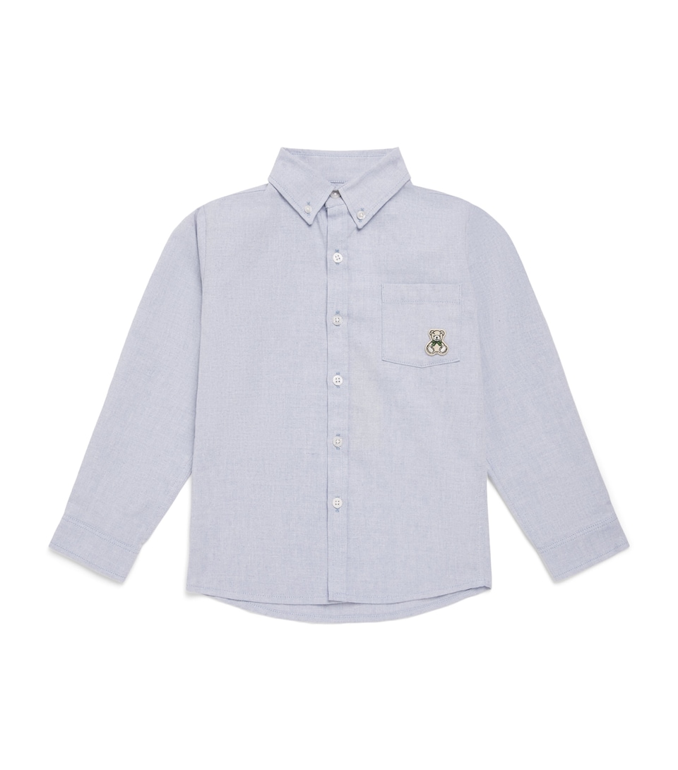 Cotton-Blend Chambray Shirt
