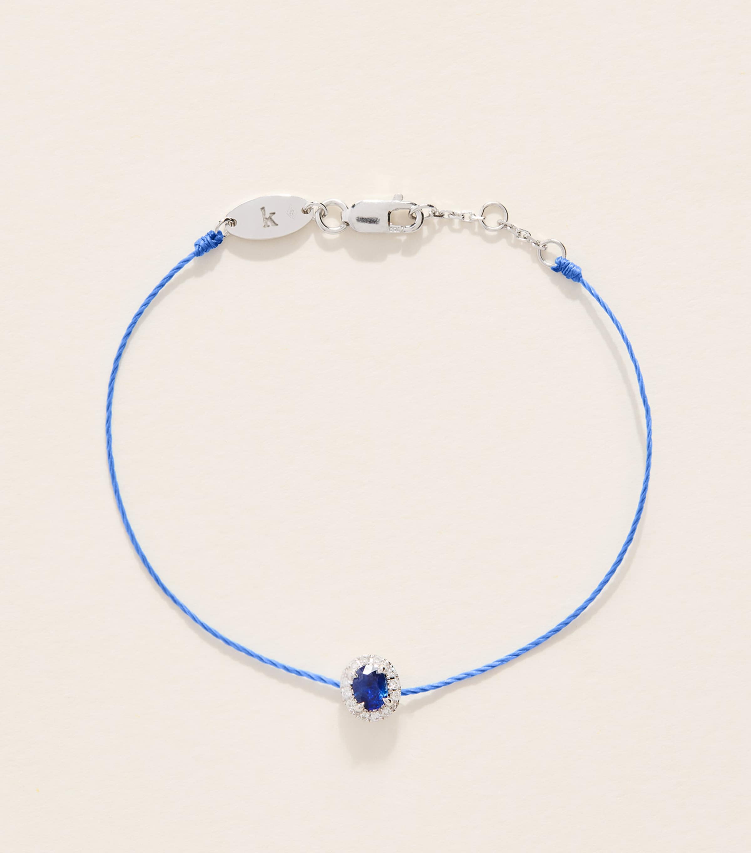Redline White Gold and Sapphire Diva Bracelet Ocean