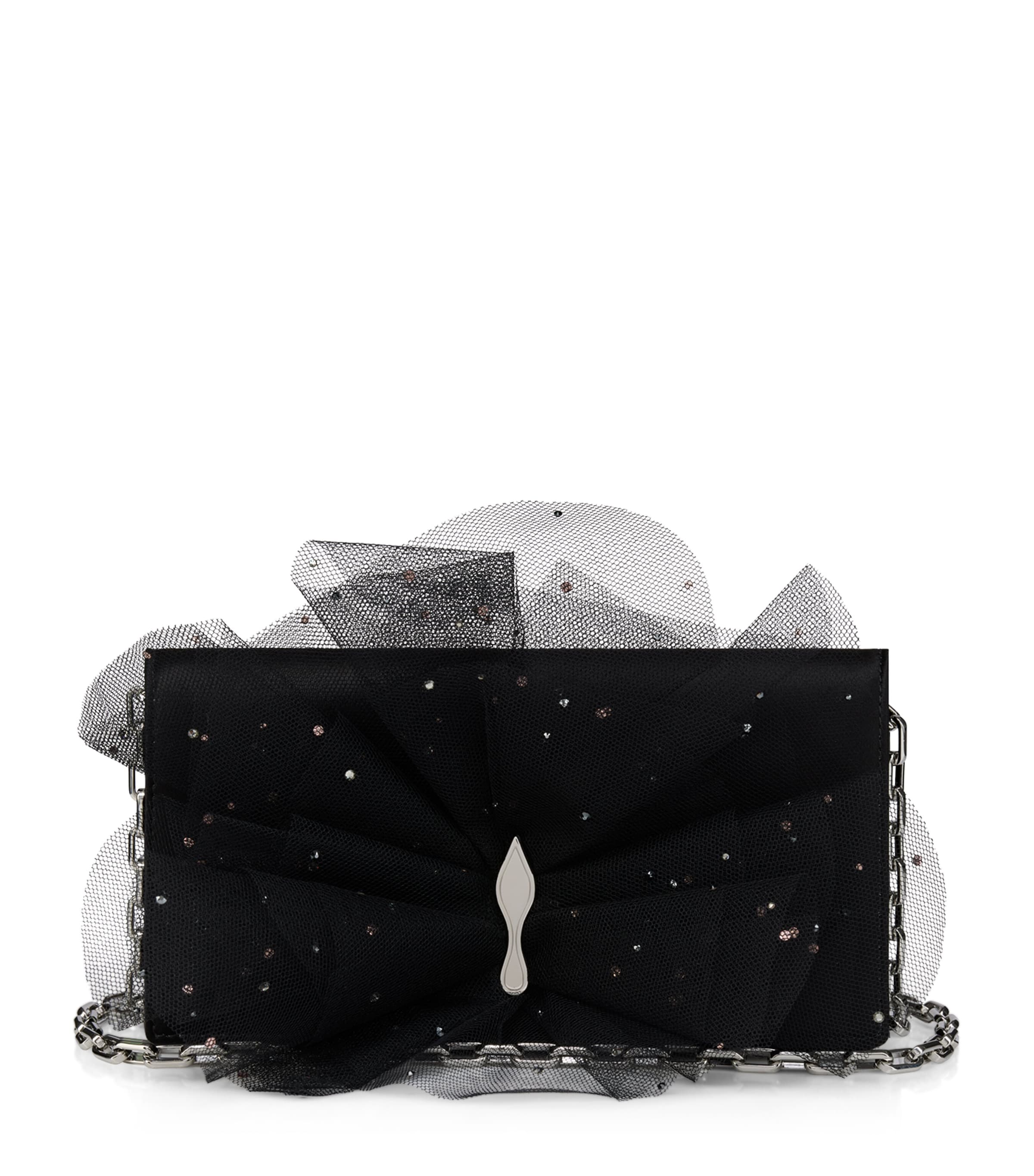 Bettina Tulle Clutch Bag