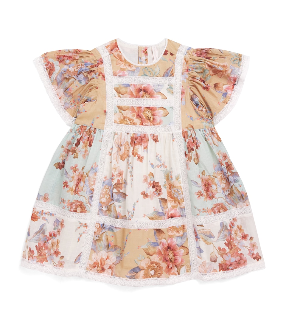 Cotton Floral Awaken Dress (1-12 Years)