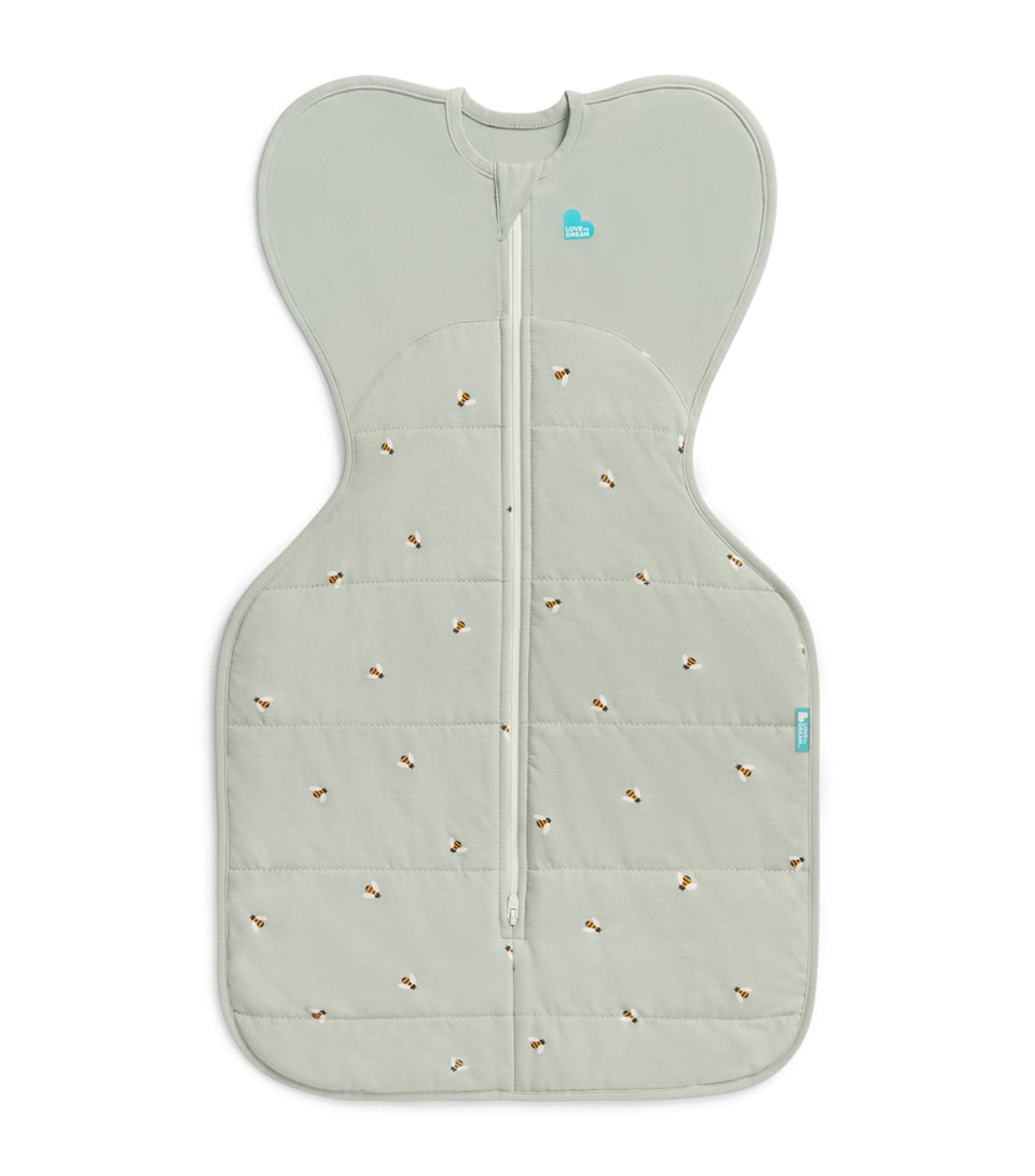 2.5 Tog Stretch-Cotton Bee Swaddle (Small)