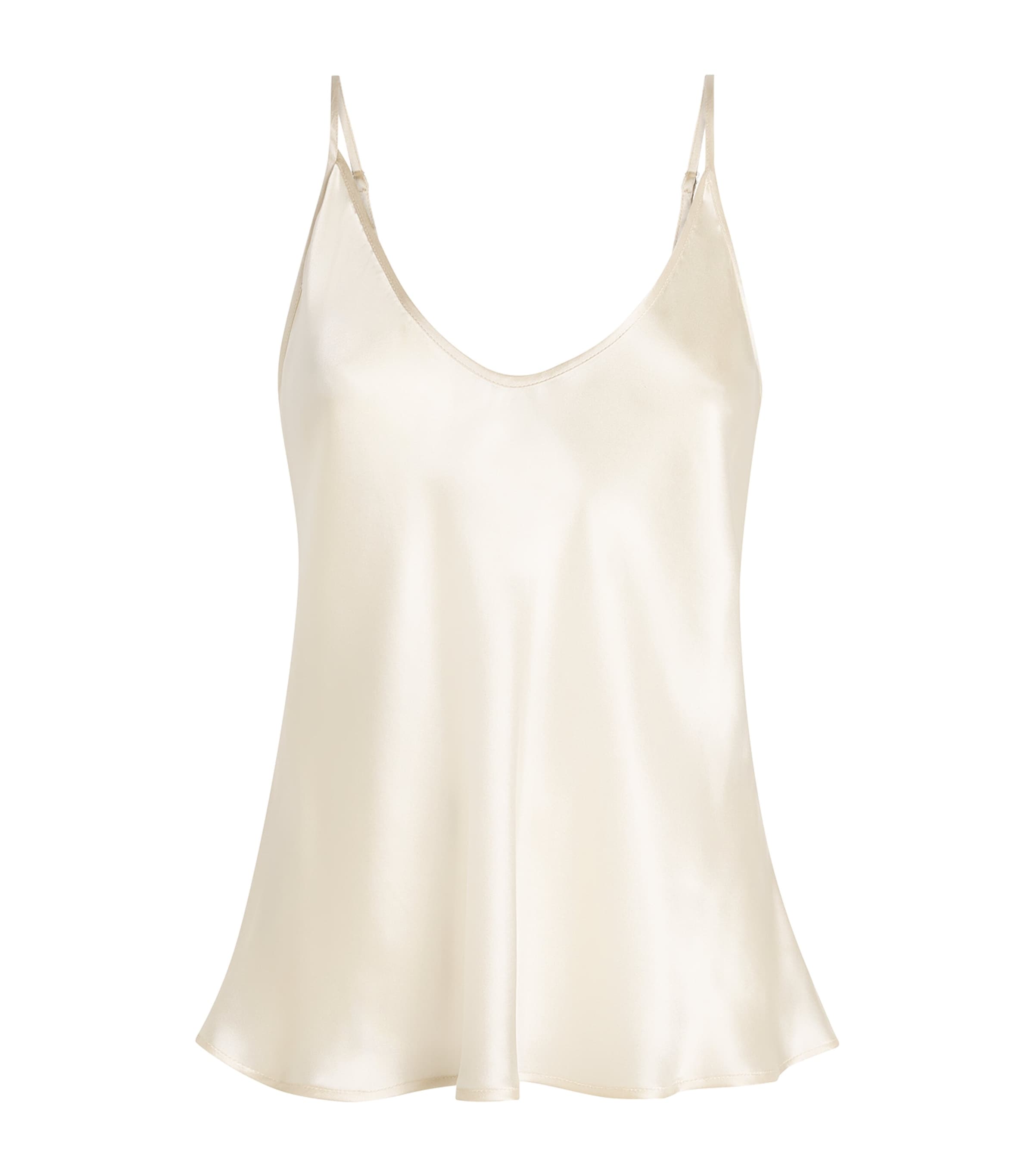L'Agence Womens Silk Lexi Camisole Pearl Pear