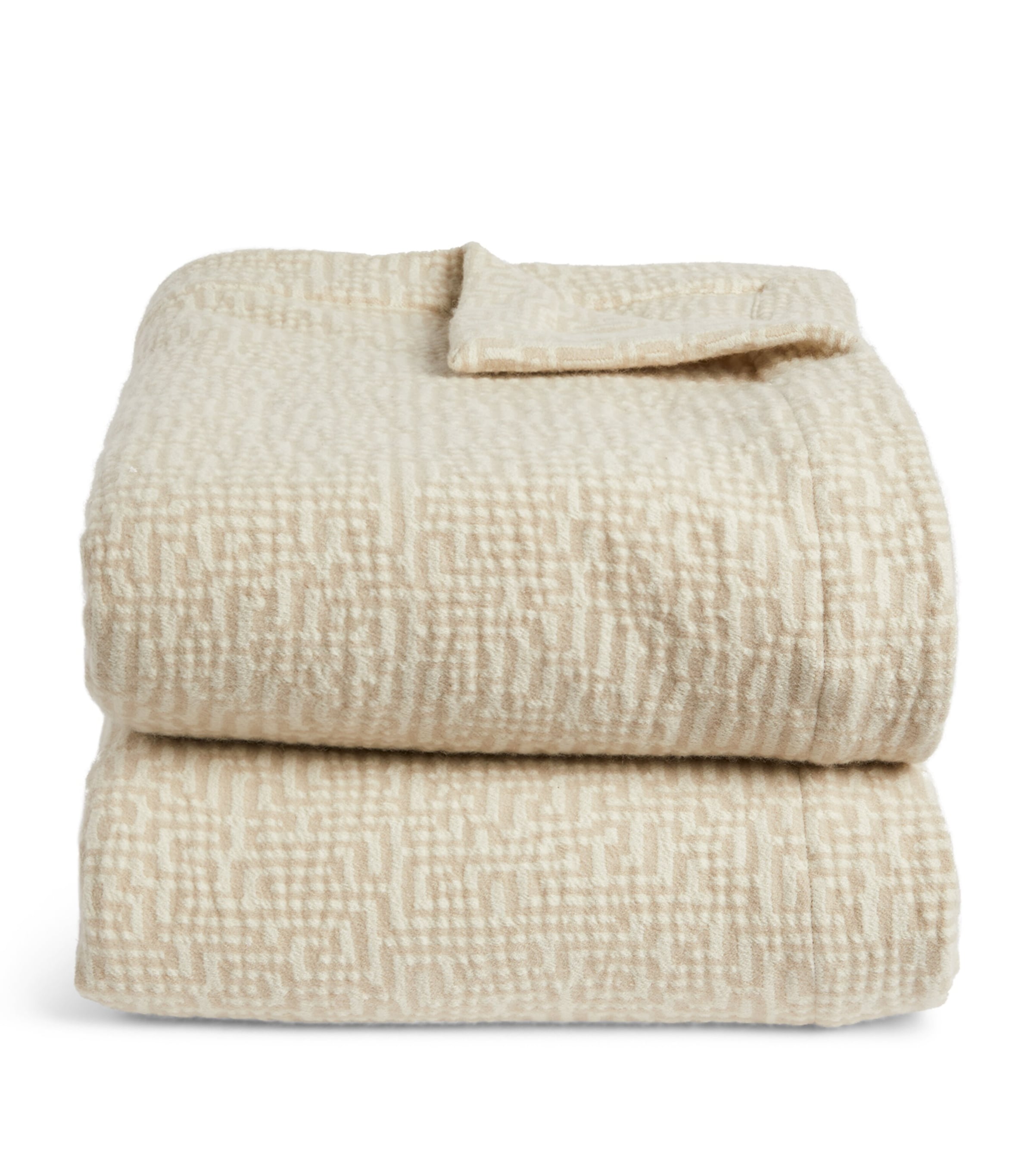 Celso De Lemos Oceana Throw (290cm x 255cm) Linen