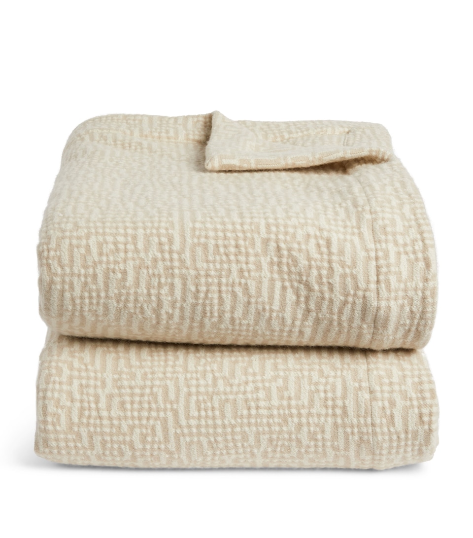 Celso De Lemos Oceana Throw (290cm x 255cm) Linen
