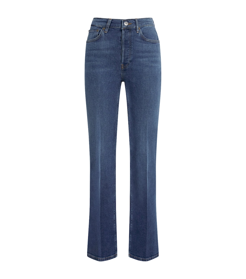 Re-Done Womens '70s High-Rise Bootcut Jeans Reverb