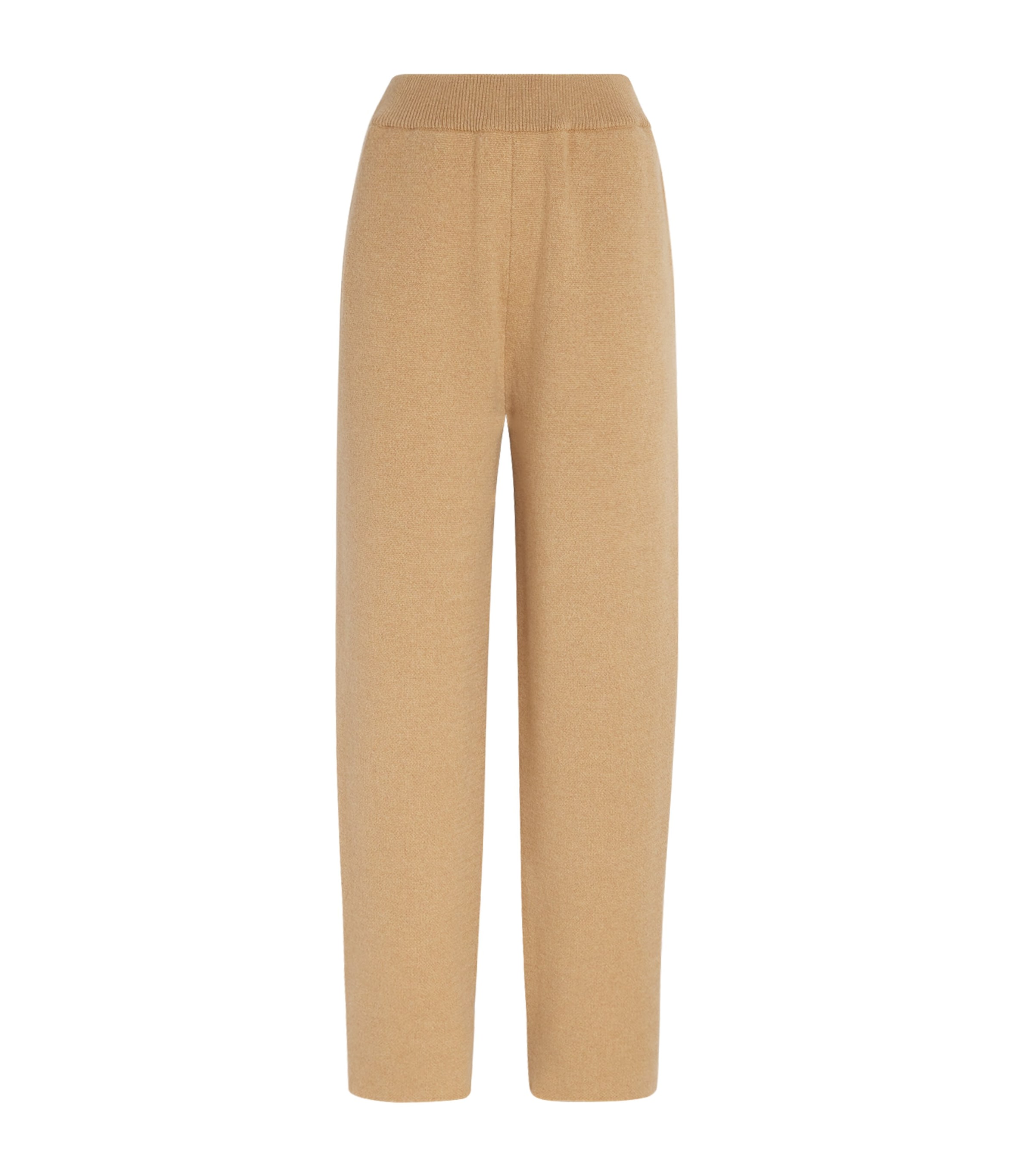 Cashmere-Blend Double-Faced Trousers