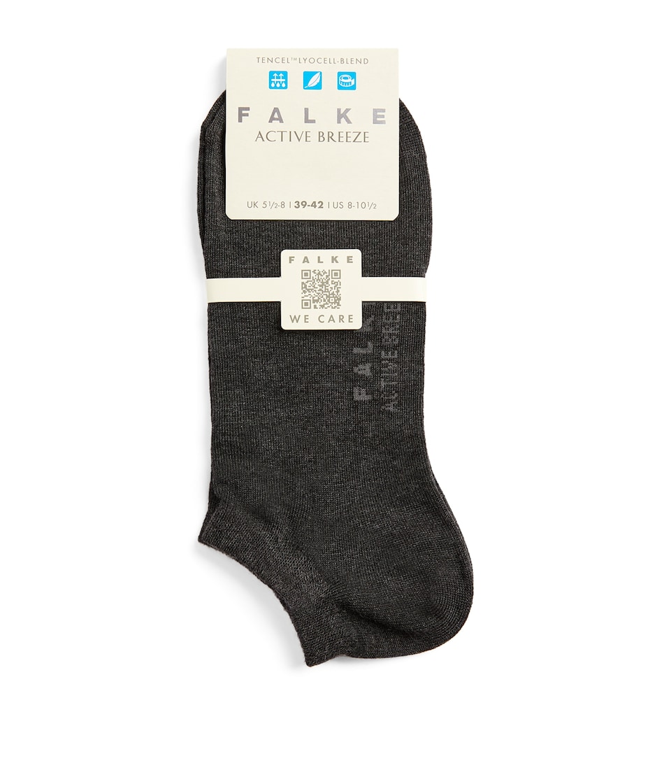 Falke Womens Active Breeze Sneaker Socks Anthra Mel