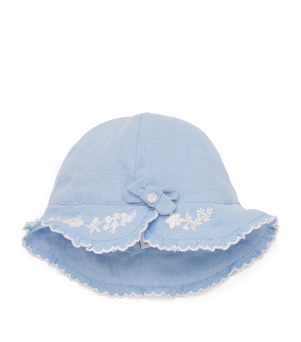 Cotton Embroidered Bonnet