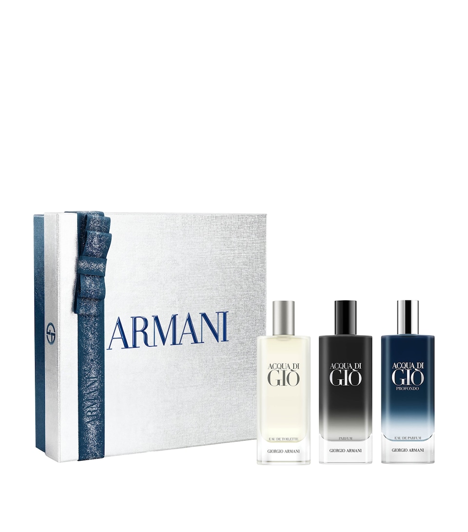 Armani Acqua Di Giò Trio Holiday 2026 Luxury Gift Set (3 x 15ml)