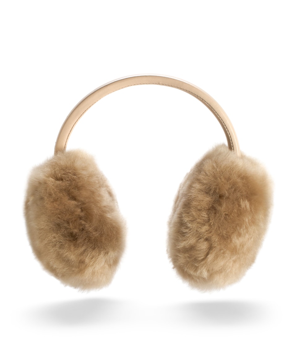 Weich Royal Alpaca Wool Olmo Earmuffs Grey