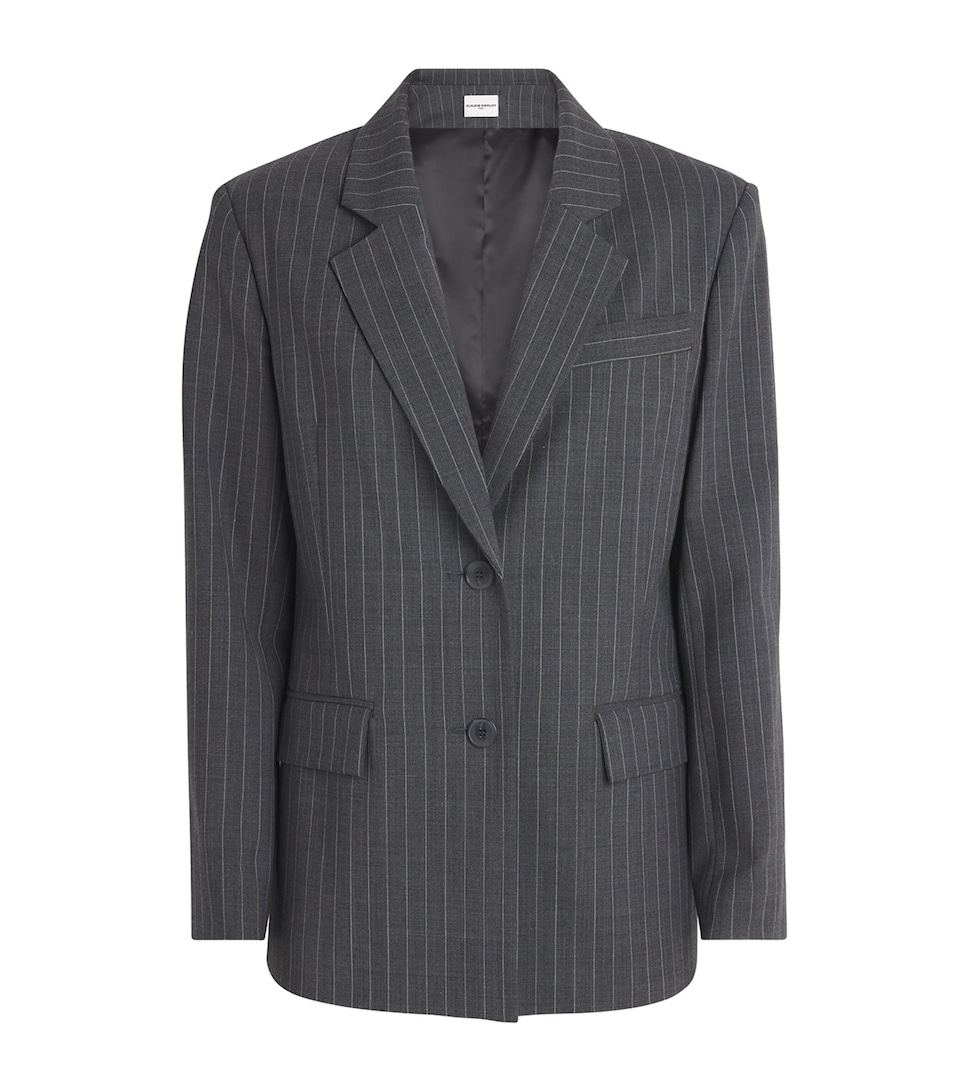 Pinstripe Blazer