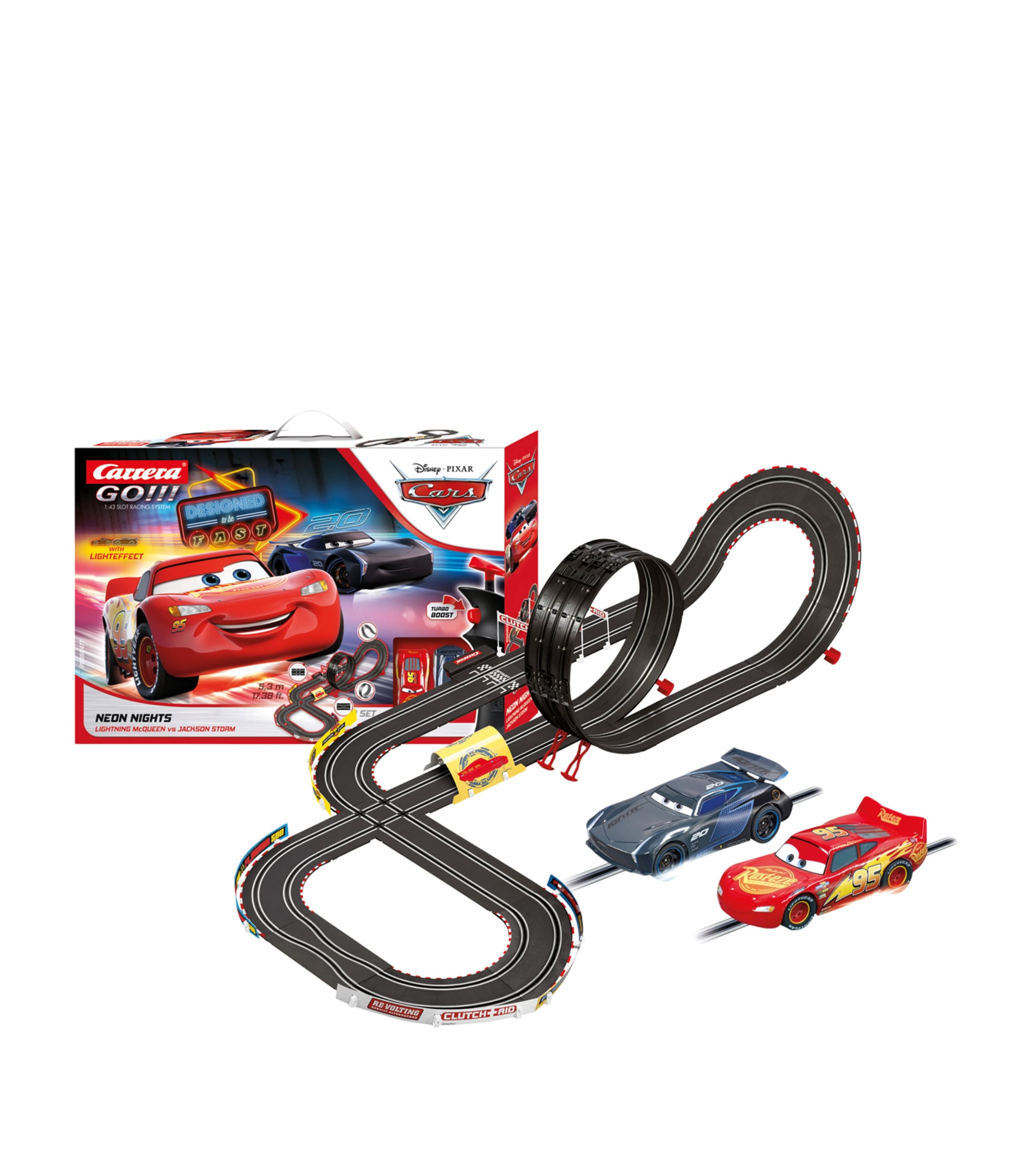 Disney-Pixar Cars "Neon Nights" GO!!! Slot Racing Set