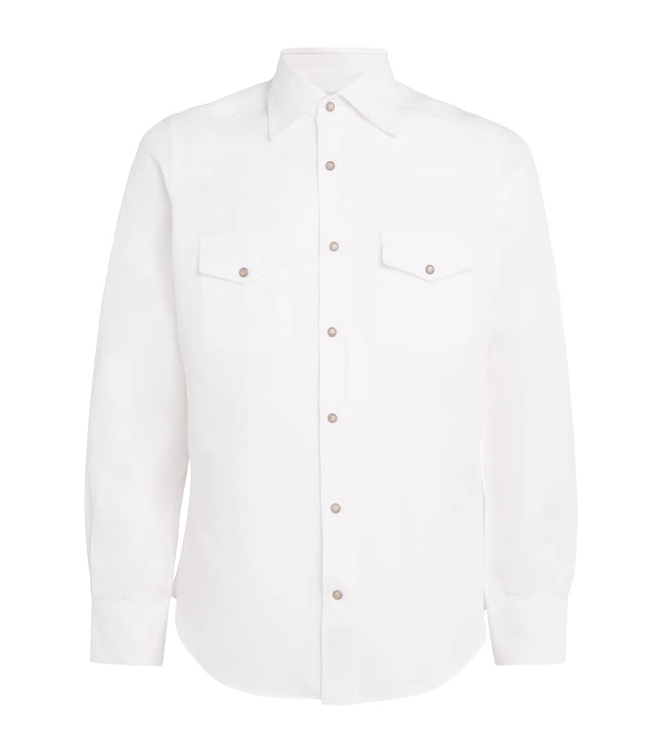 Linen-Cotton Texas Shirt