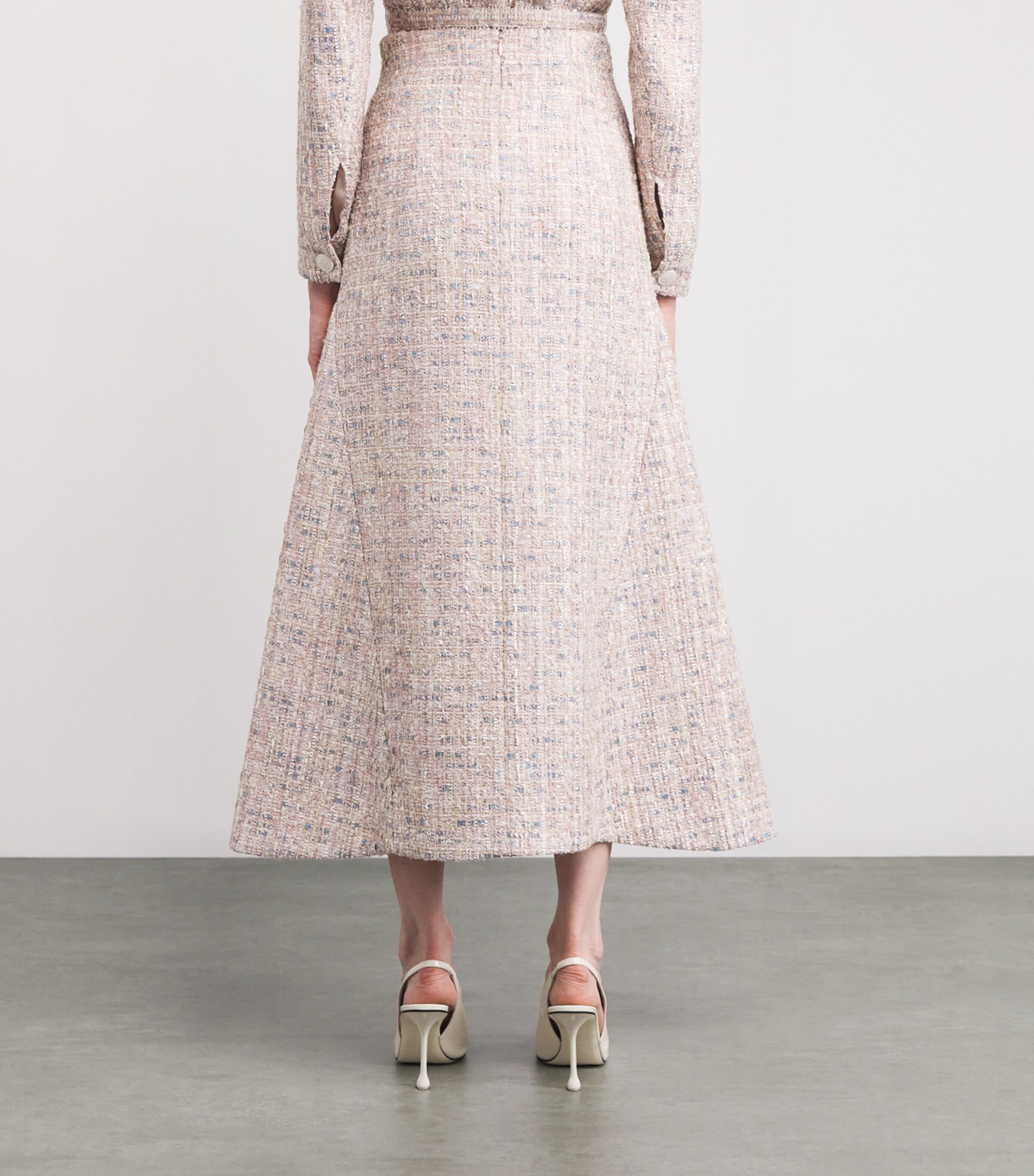 「HUISHAN ZHANG」リサイクルクレープ フェザートリム Womens Huishan Zhang | Harrods US