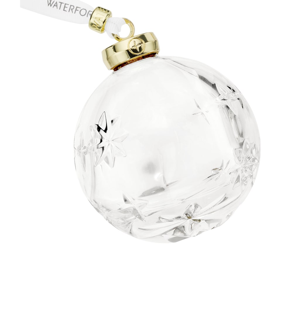 Waterford Crystal Tree Bauble Clear