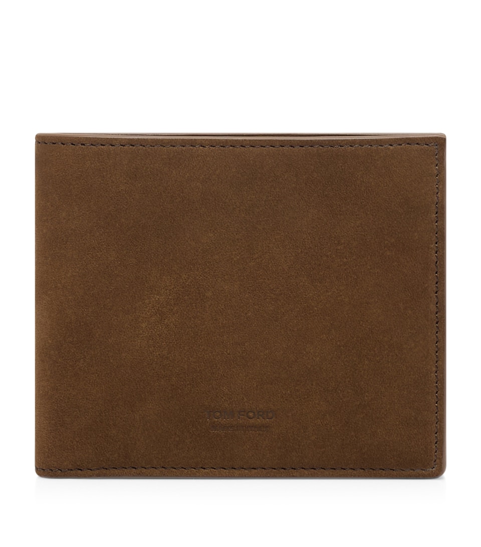 Suede T-Line Bifold Wallet