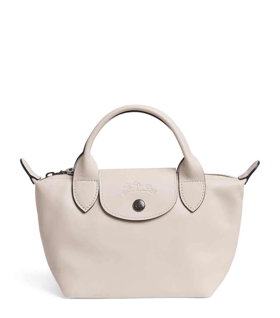 Extra-Small Leather Le Pliage Xtra Top-Handle Bag