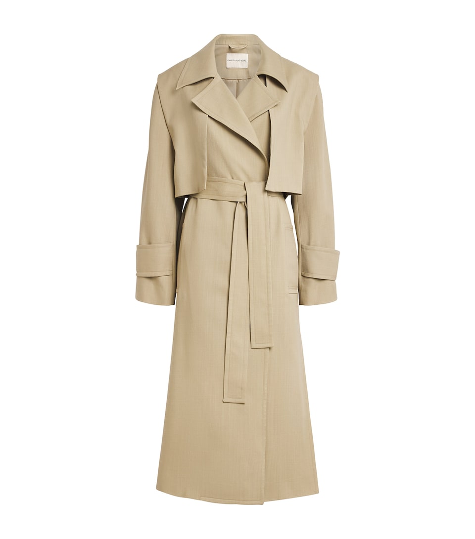 Wool Omar Trench Coat