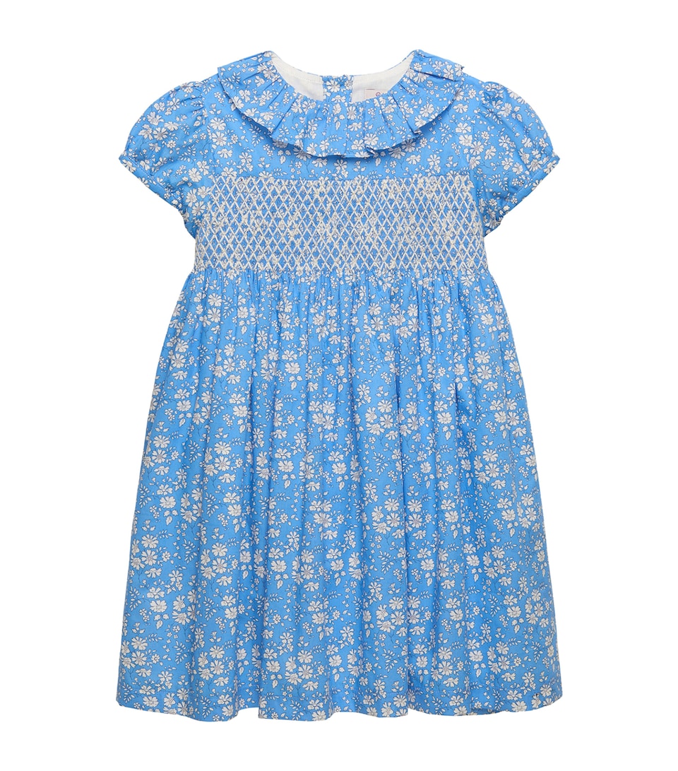 Cotton Liberty Print Smocked Dress (2-5 Years)