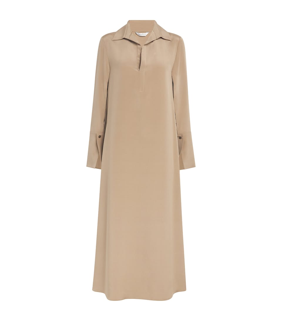 Silk Crêpe de Chine Ossola Shirt Dress