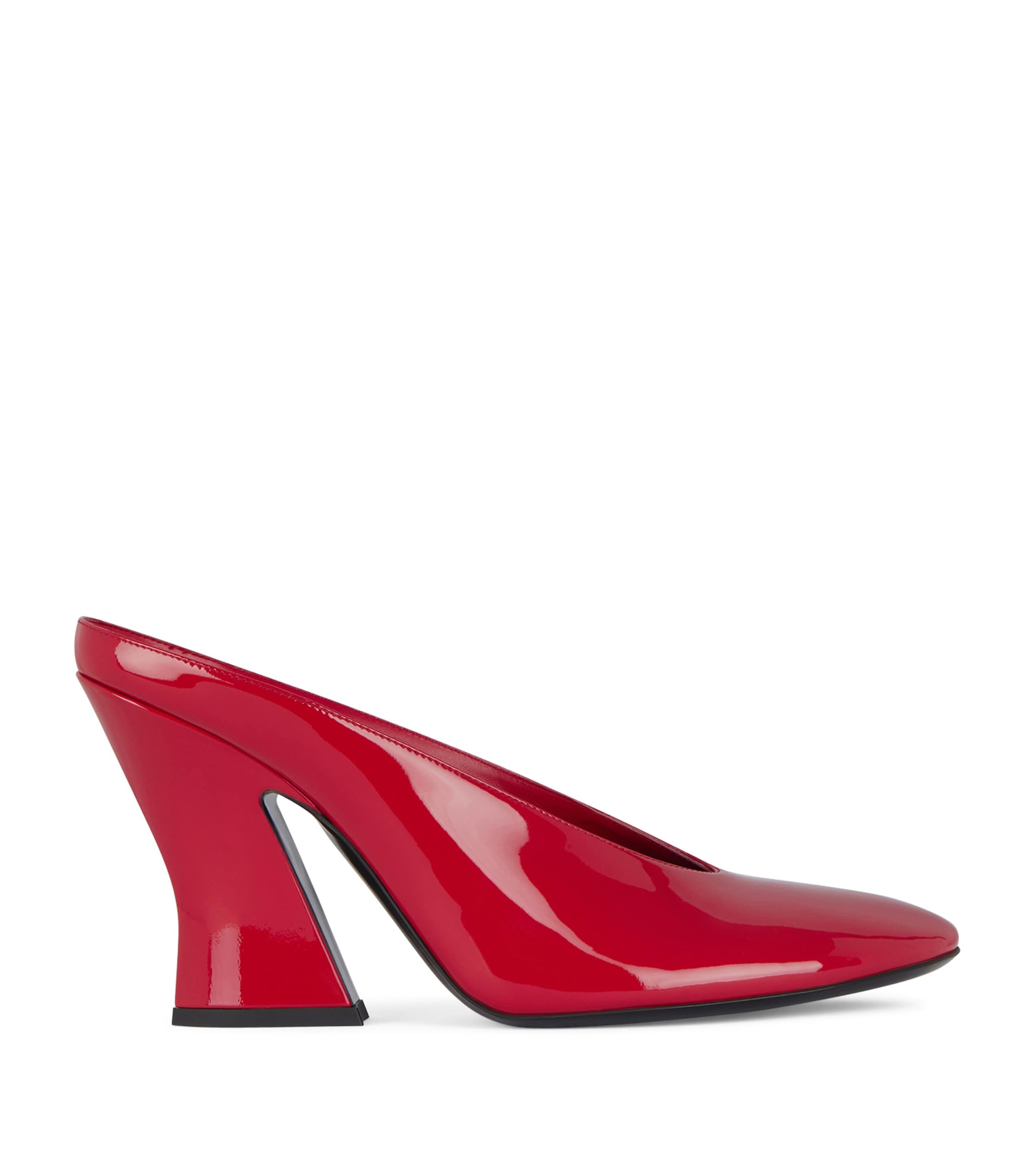 Patent Leather Sculptural Pumps 95