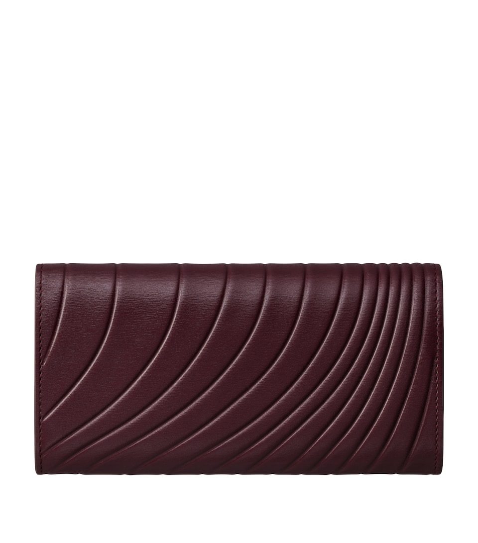 Cartier Leather Panthère de Cartier International Wallet Grape