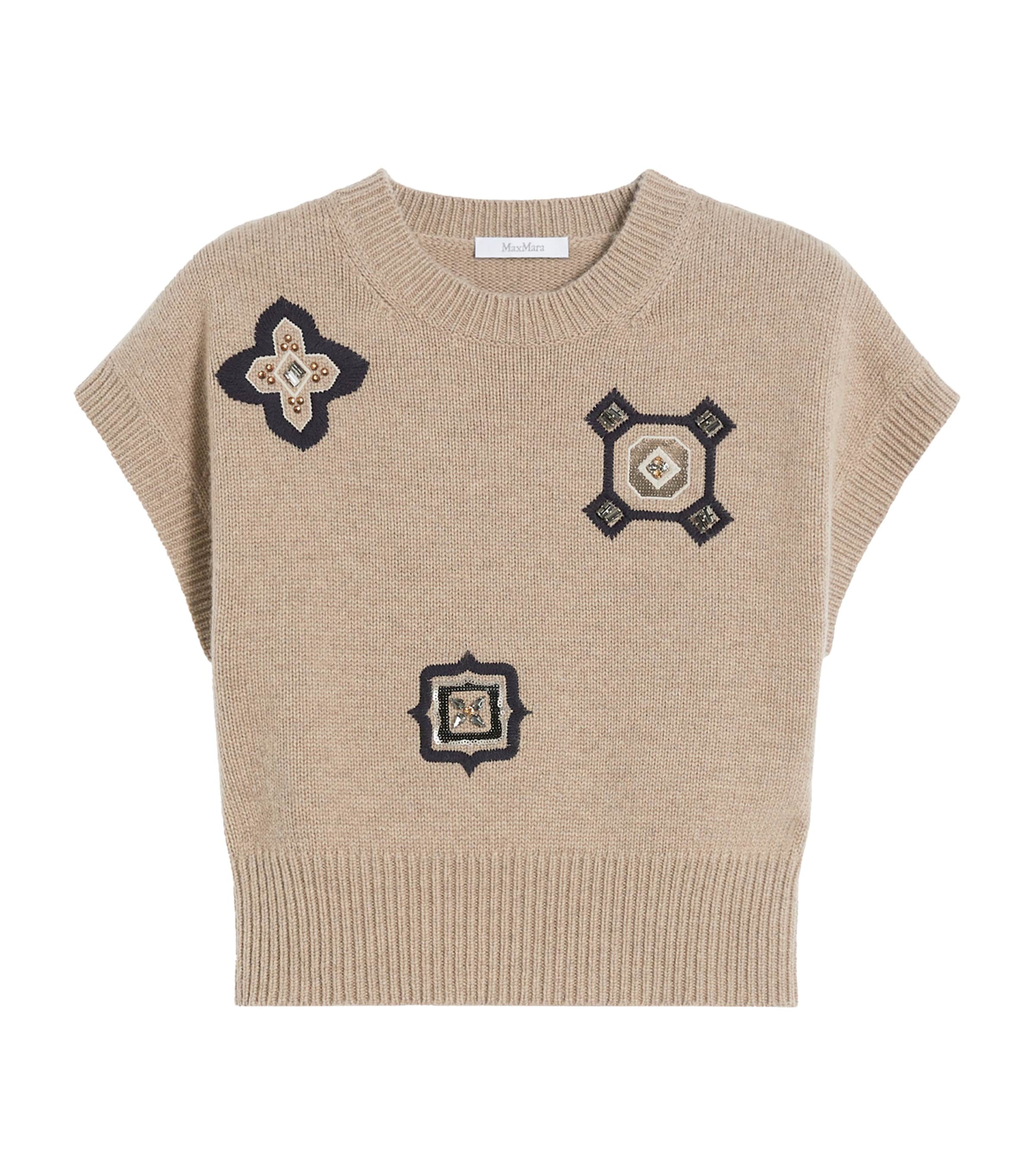 Wool-Cashmere Sweater Vest