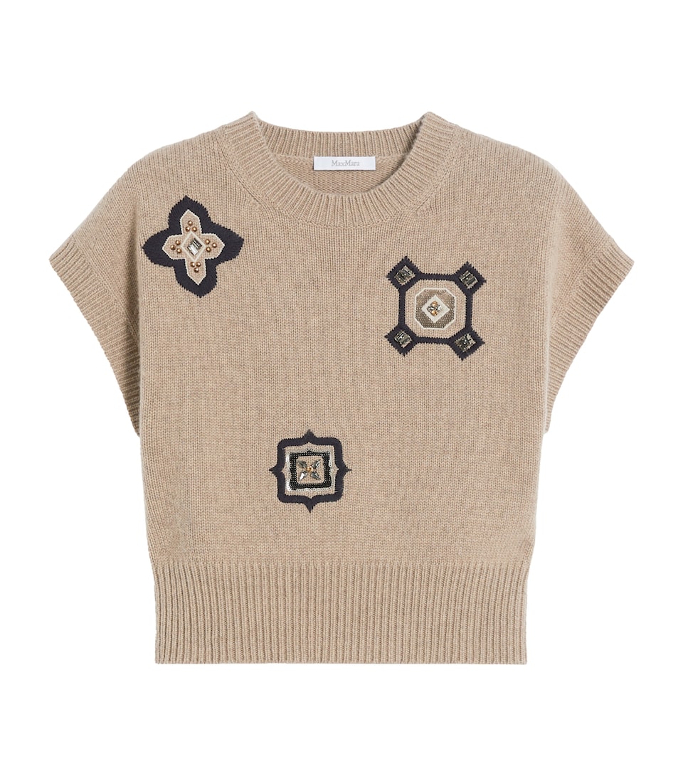 Wool-Cashmere Sweater Vest