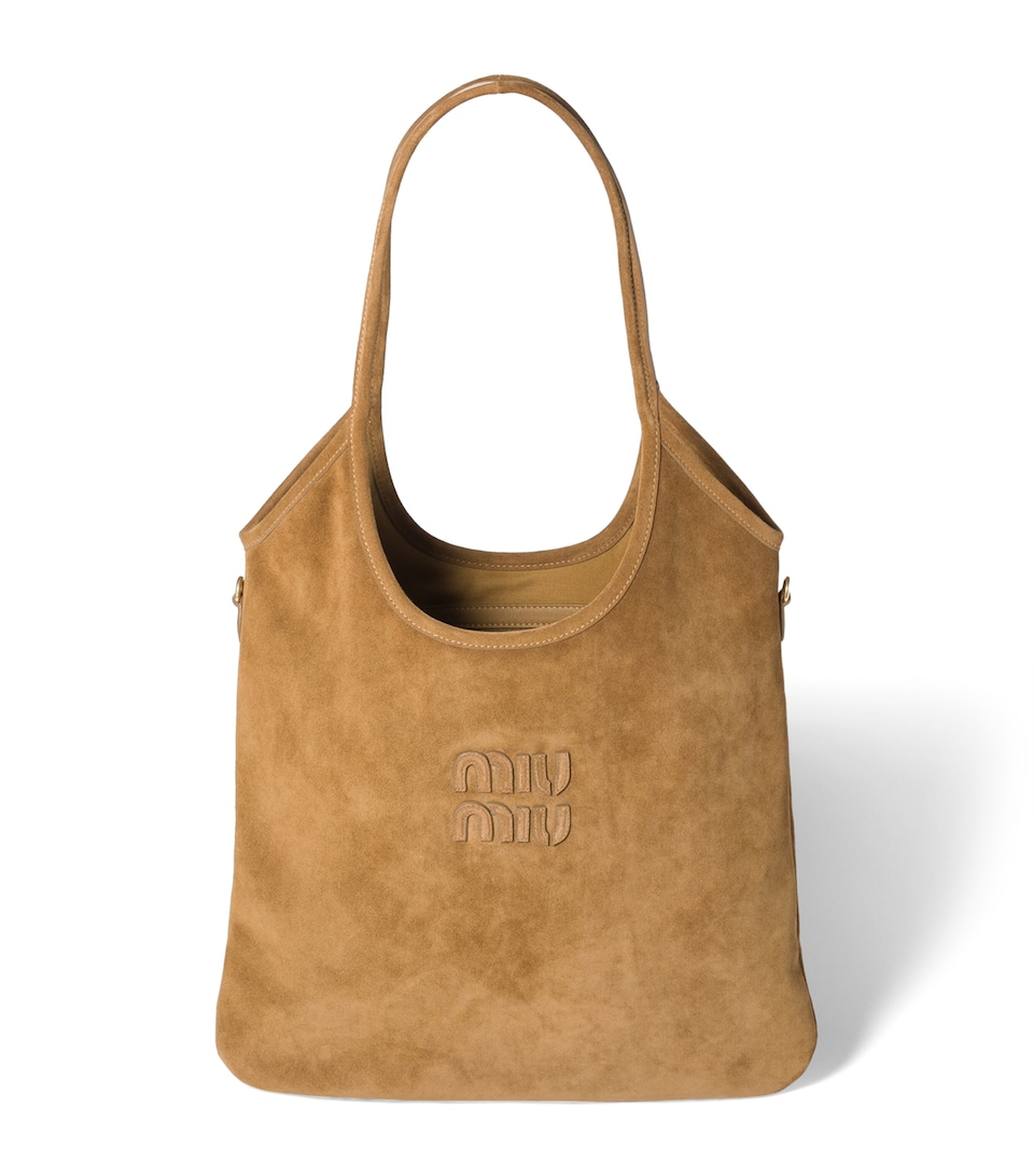 Suede Ivy Tote Bag